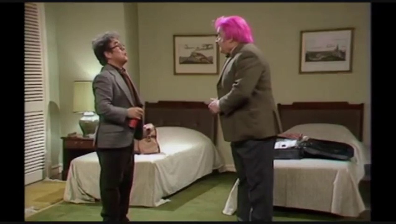 The Two Ronnies - Inventors Convention.     Ronnie Barker ~ Ronnie Corbett