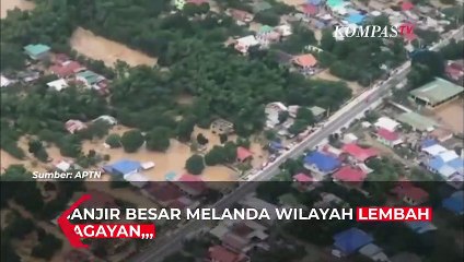 Pantauan Udara Banjir di Filipina, 42 Orang Tewas