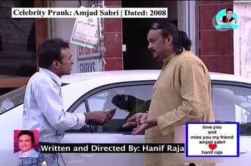 Celebrity Prank- Amjad Sabri (late) - Hanif Raja