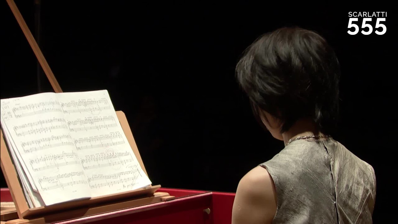 Scarlatti : Sonate pour clavecin en si mineur K 497 L 146, par Mayako Sone - #Scarlatti555