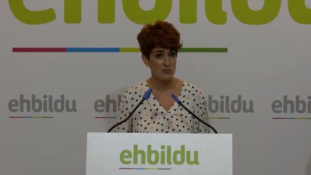 EH Bildu califica de buena noticia para Navarra el acuerdo presupuestario