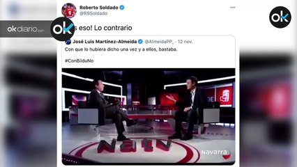 Soldado tira de hemeroteca y retrata a Pedro Sánchez por pactar con Bildu