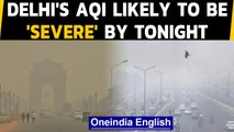 Delhi's AQI remains 'very poor', likely to be 'severe' on Diwali Night|Oneindia News