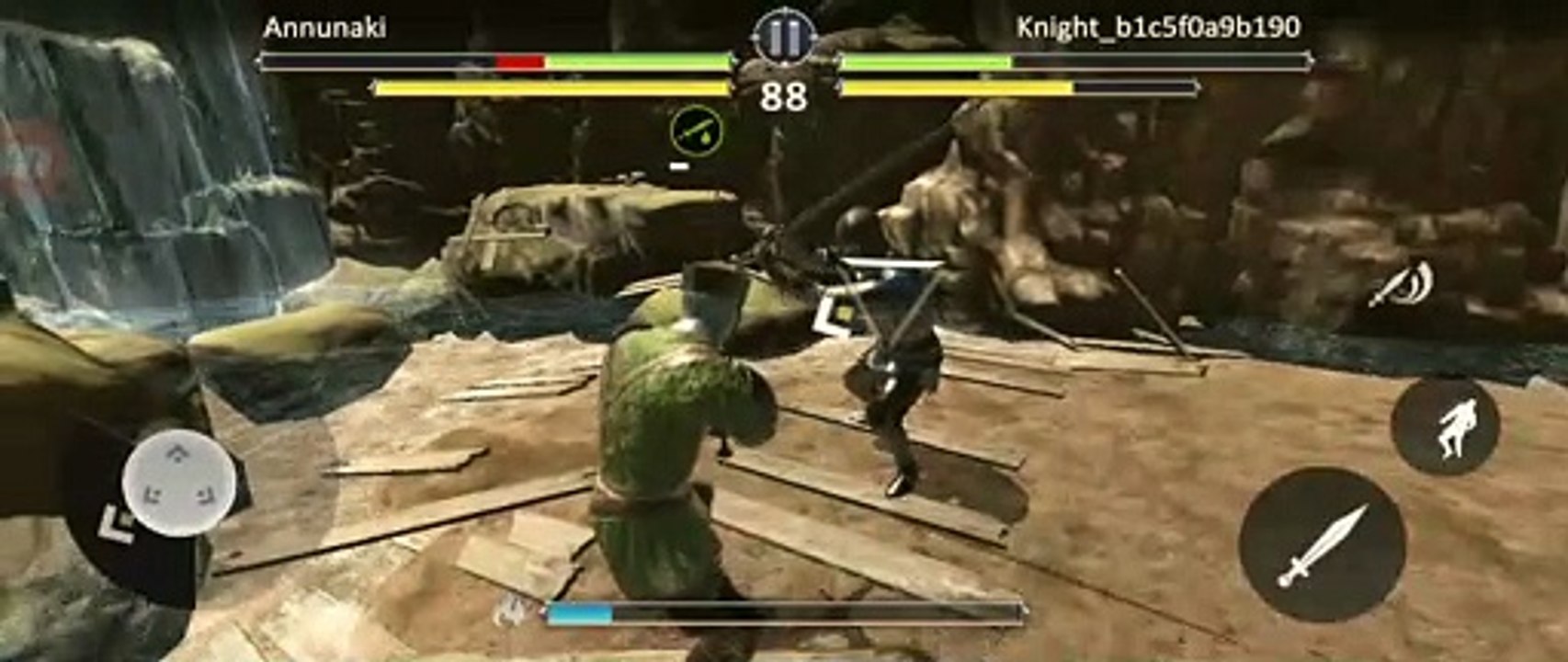 His Armor is Amazing But I Won Knights Fight 2 Android Gameplay