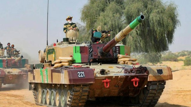 PM celebrates Diwali with soldiers, takes ride on a tank