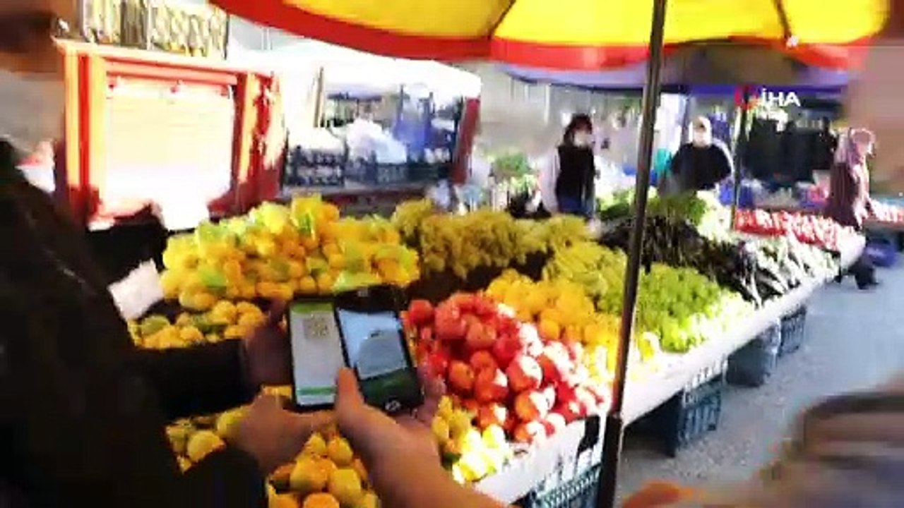 Pazar yerlerinde HES kodu uygulaması