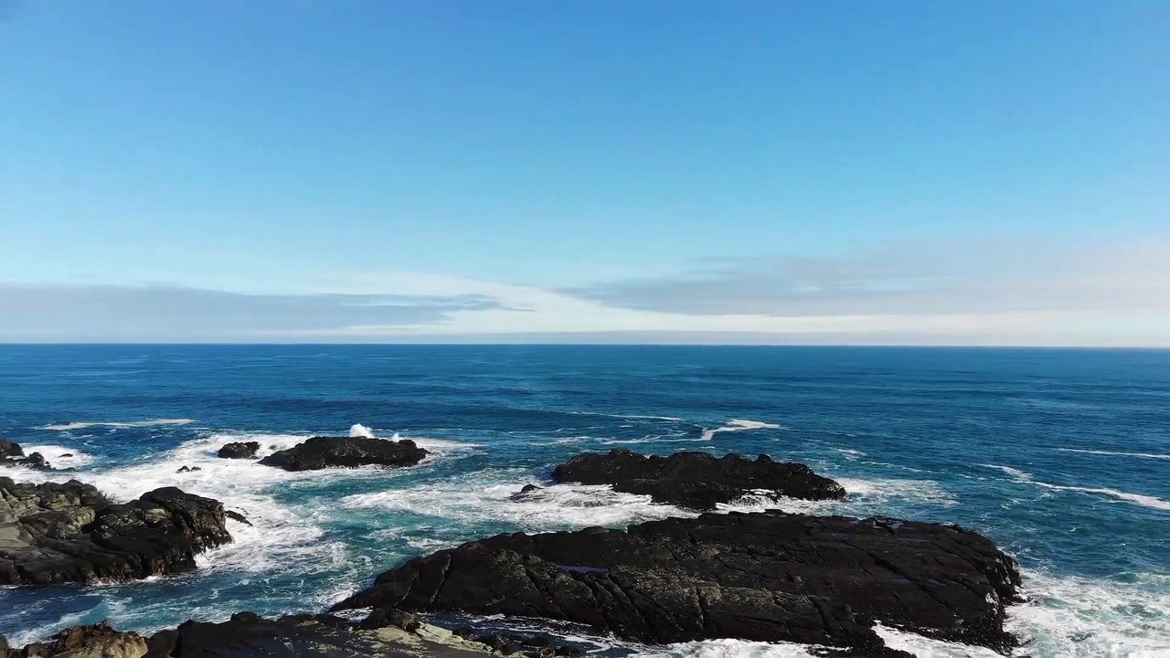 Rocks Sea Waves Nature beautiful scene royalty Free  Stock no copyright background  video, creative common Free for commercial use, dron aerial view 4K- or full HD, in the world