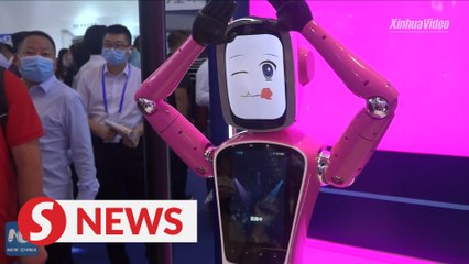 The robot chefs at China Hi-Tech Fair