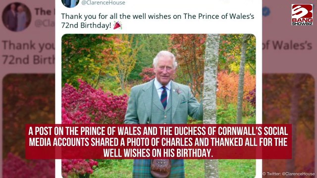Queen Elizabeth leads birthday tributes to Prince Charles on his 72nd birthday