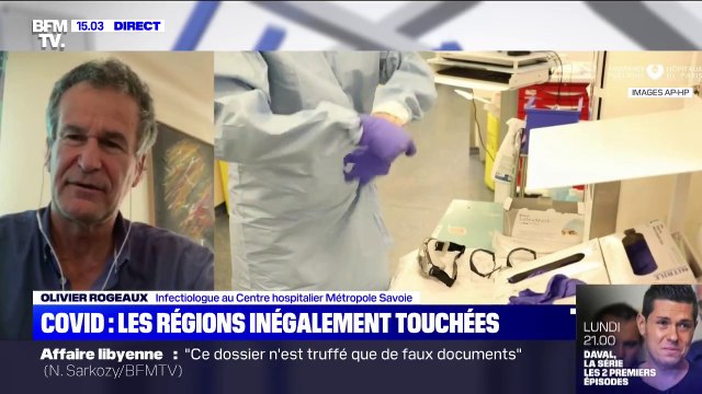 Covid-19 en Savoie: l'infectiologue Olivier Rogeaux estime que le confinement marche, mais il va falloir le garder de façon très stricte