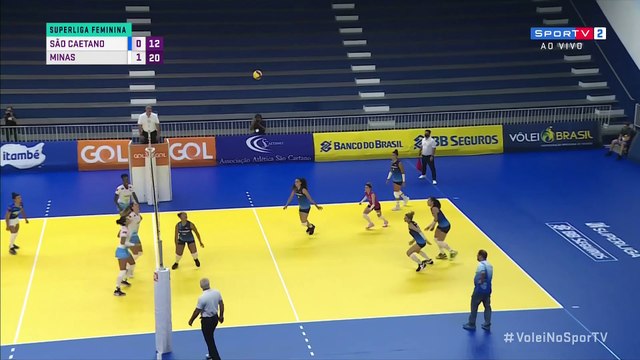 Superliga Feminina de Vôlei - São Caetano x Minas e Pinheiros x Sesi Bauru