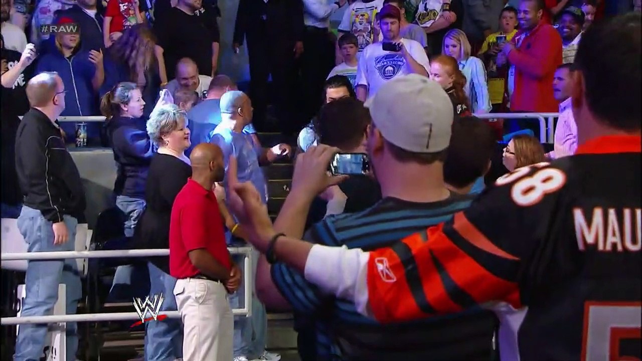 The Shield vs The Usos and Kofi Kingston