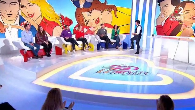 Bruno Guillon présente l'émission Les Z'amours , sur France 2. Le 14 novembre 2020.