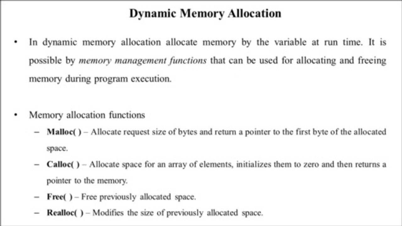 C Programming Language Part 15 in Hindi | Dynamic Memory Allocation in C | DMA Functions |PremnArya | PN Arya | Prem Sir