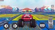 Monster Truck Games Mega ramp Impossible Tracks - 4x4 Stunts Truck Driver - Android GamePlay