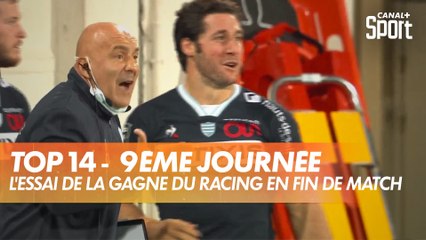 TOP 14 - L'essai de la gagne du Racing de fin de match