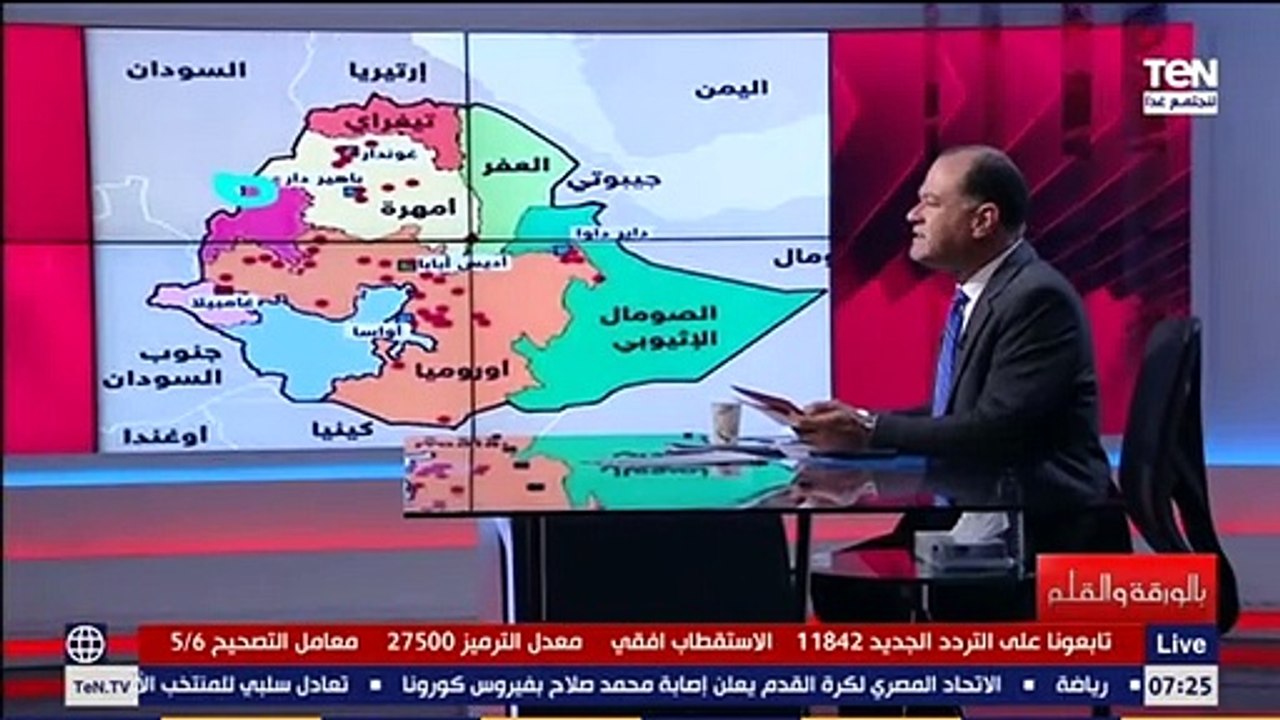 "الوضع في إثيوبيا يدعو للقلق".. الديهي يسرد تفاصيل الاشتباك بين قبائل التيجراي والجيش الإثيوبي
