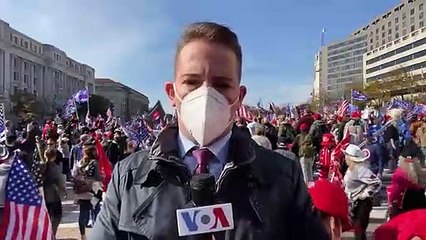 Miles de personas se concentran en Washington en respaldo a Trump