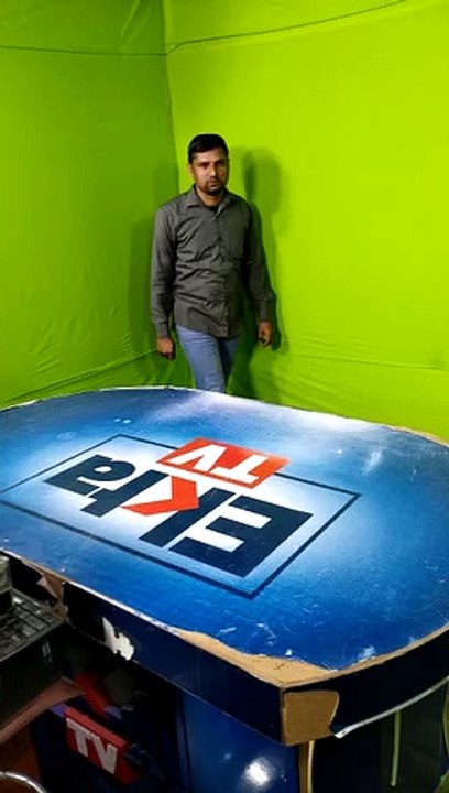 Sahib Khan Bhatti in Ekta Tv office (1)