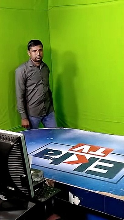 Sahib Khan Bhatti in Ekta Tv office (2)