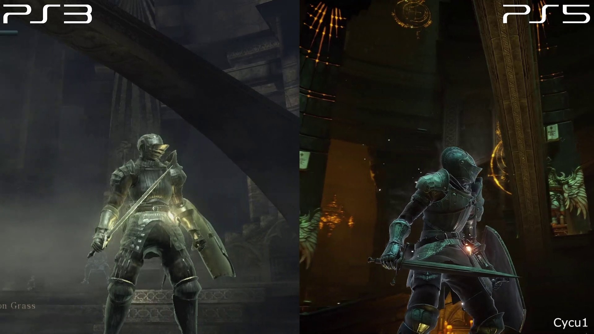 Demon's Souls Remake vs Original Early Graphics Comparison (PS5 vs