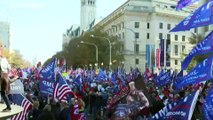 Des pro-Donald Trump dans les rues de Washington pour dénoncer des fraudes, sans preuves