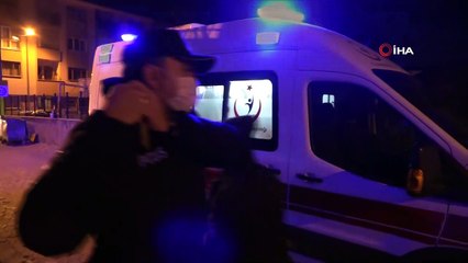 Otomobil ters döndü, şahit olanlar şaşkınlıkla izledi