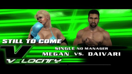 MEGAN VS. DAIVARI MIXED WRESTLING