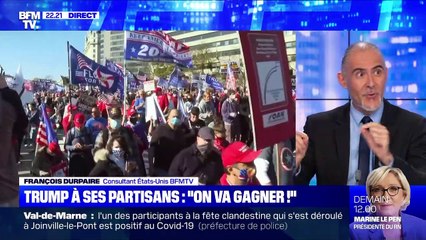 Trump à ses partisans : "On va gagner !" - 14/11