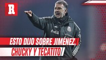 Tata Martino habló sobre Jiménez, Chucky y Tecatito tras partido contra Corea del Sur