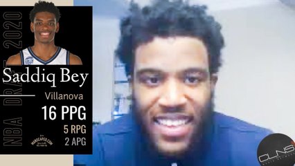 Saddiq Bey 2020 NBA Draft Media Day Interview