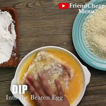 How To Make Pork Tonkatsu Recipe ( Deep Fried Pork )