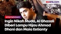 Ingin Nikah Muda, Al Ghazali Diberi Lampu Hijau Ahmad Dhani dan Maia Estianty