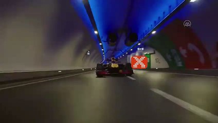 Red Bull ve Alpha Tauri, Avrasya Tüneli'nde
