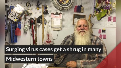 Surging virus cases get a shrug in many Midwestern towns, and other top stories in general news from November 15, 2020.