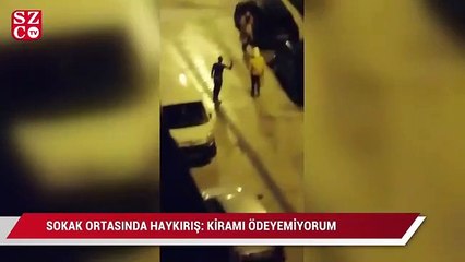 Sokak ortasında haykırış: Kiramı ödeyemiyorum...