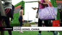 شاهد: كبسولات تحترم قواعد التباعد الاجتماعي لحضور العروض الترفيهية في هونغ كونغ
