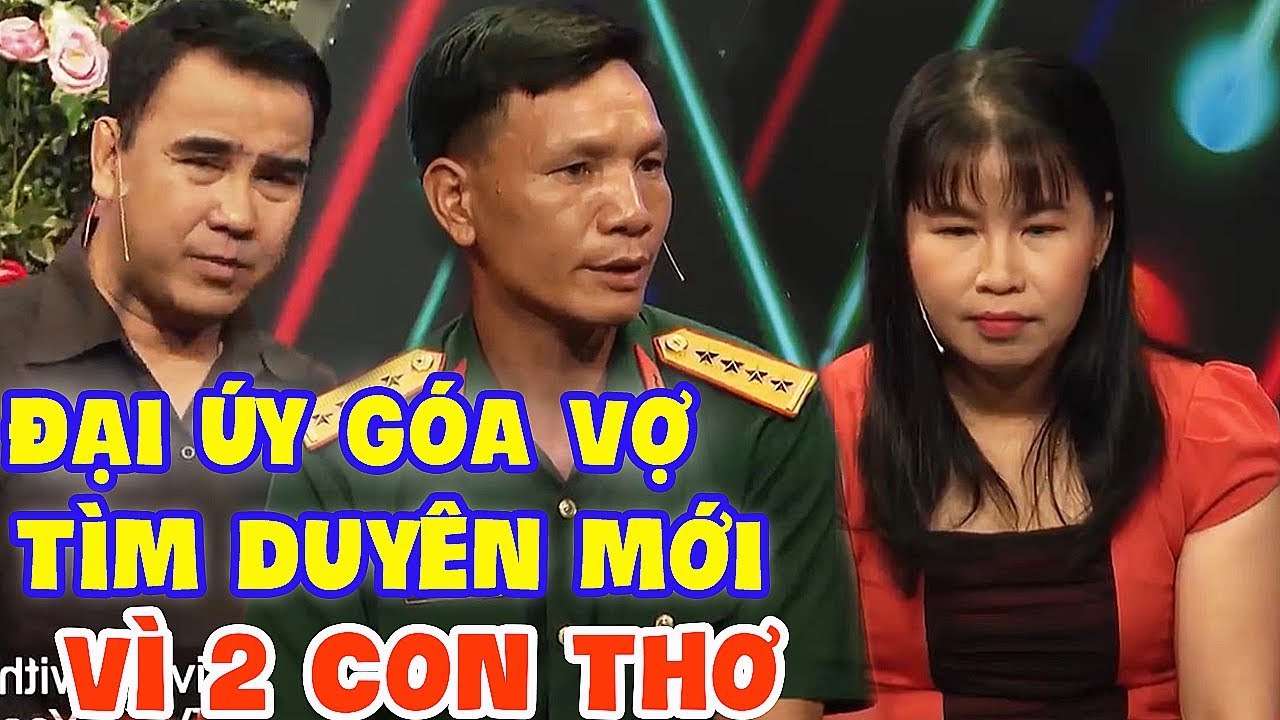 RƠI NƯỚC MẮT với chàng đại úy VỢ MẤT VÌ BẠO BỆNH, tha thiết tìm DUYÊN MỚI vì 2 đứa con thơ dại