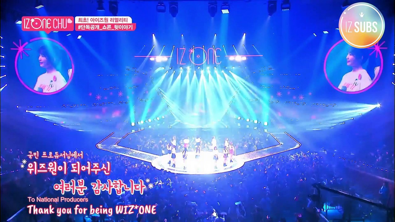 [ENG SUB] 181101 IZ*ONE CHU [Ep.2] 'Thank You, WIZ-ONE♥' Debut Show Con Behind