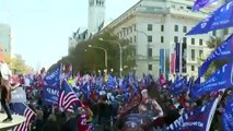 Donald Trump supporters descend on Washington, call for 'four more years'