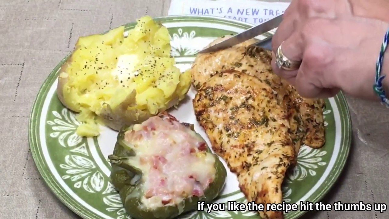 Mediterranean Grilled Chicken Breast _ Easy Grilled Chicken Recipe