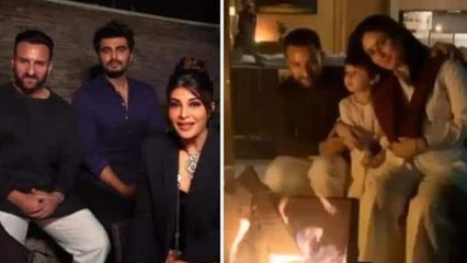 Taimur ने दीवाली मैसेज रिकॉर्ड करते हुए Saif को टोका, कहा ये | FilmiBeat