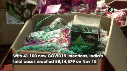 Covid-19: India registers 41,100 new cases