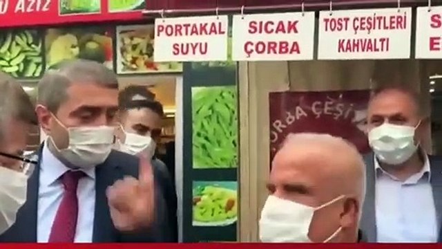 Esnaf, Davutoğlu'na anlattı: 2 bin 300 lira maaş alıyorum, bin 400 lira kira veriyorum