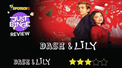Dash and Lily Review _ Austin Abrams _ Midori Francis _ Just Binge Review _ SpotboyE