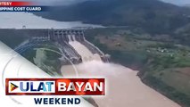 Isang spillway sa Magat Dam, nananatiling nakabukas