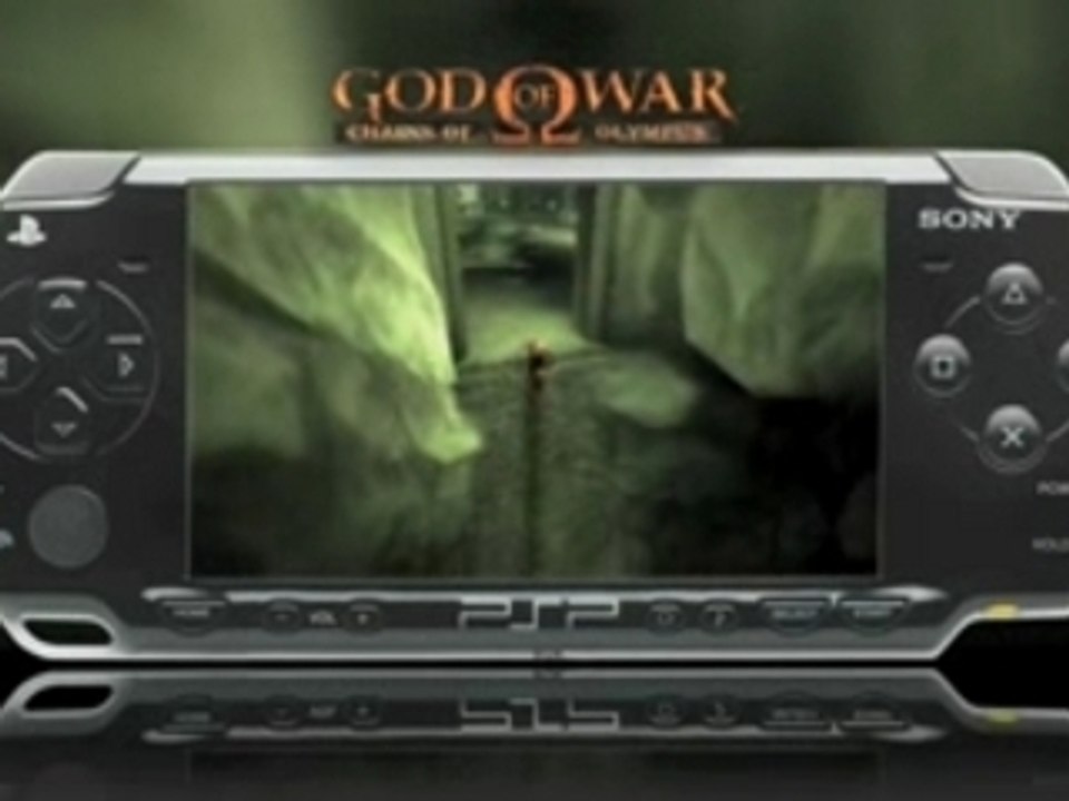 God of War Chains of Olympus - Trailer GDC 2008...