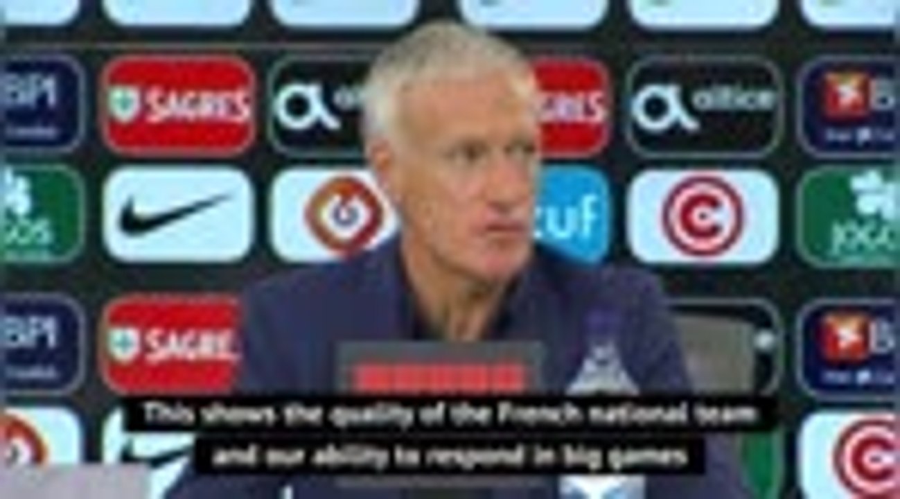 Deschamps revels in win over well-respected Portugal