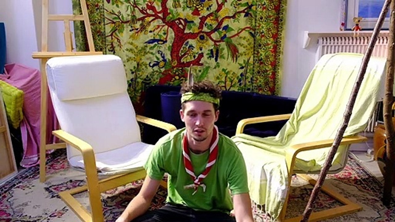 Faire une cabane d'intérieur - scoutisme à la maison