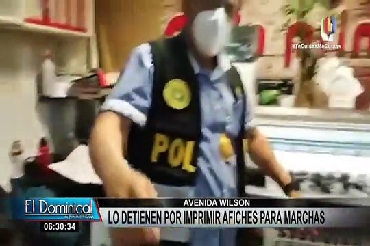 Pareja que se ofreció a imprimir afiches gratis para manifestantes permanece detenida